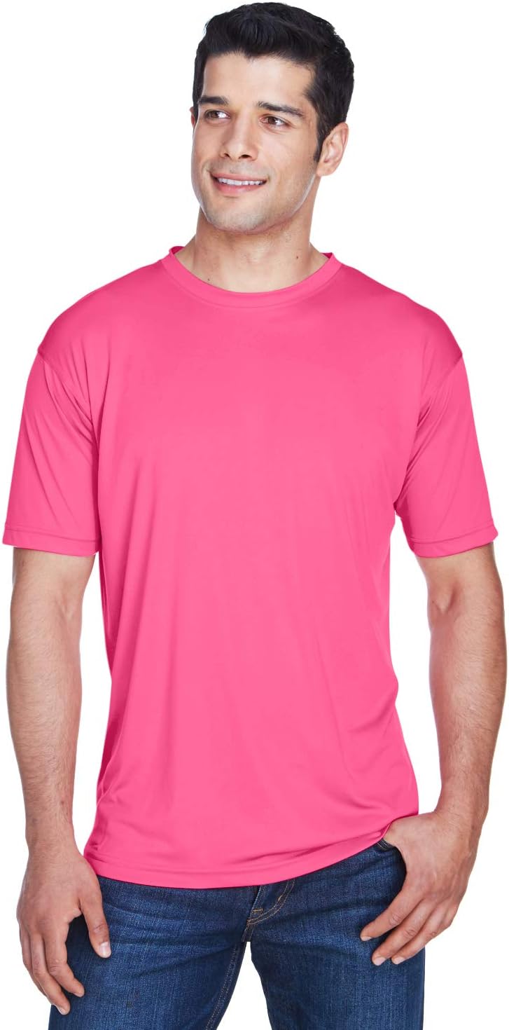UltraClub Men’s Cool & Dry Sport Performance Interlock T-Shirt 3XL HELICONIA