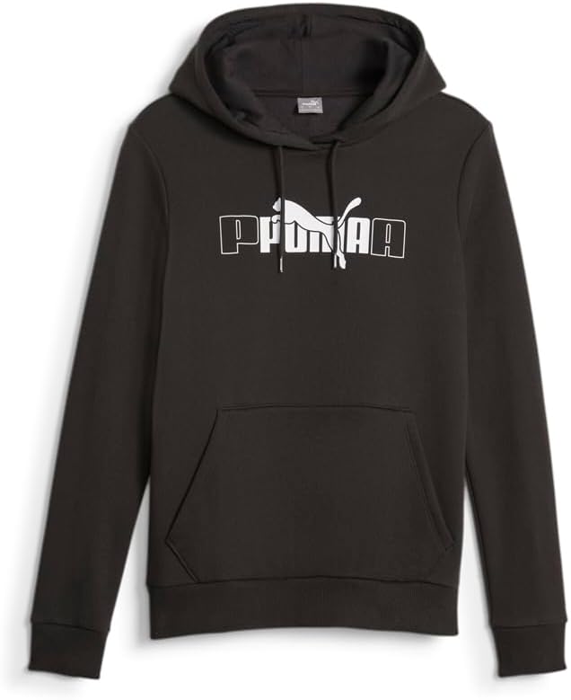 Puma Womens Ess Logo Lab Hoodie Casual Outerwear Casual – Black