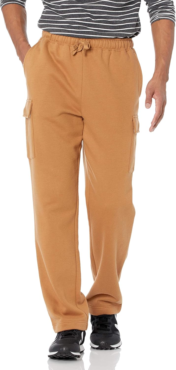 Amazon Essentials Men’s Cargo Fleece Sweatpant