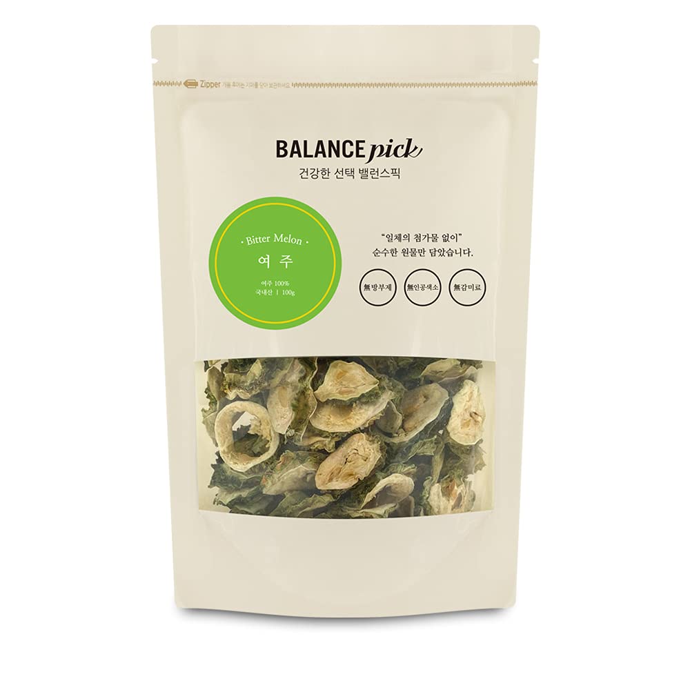 BALANCE PICK Bitter Melon Slice 100% From Nature 3.5oz(100g) 건여주