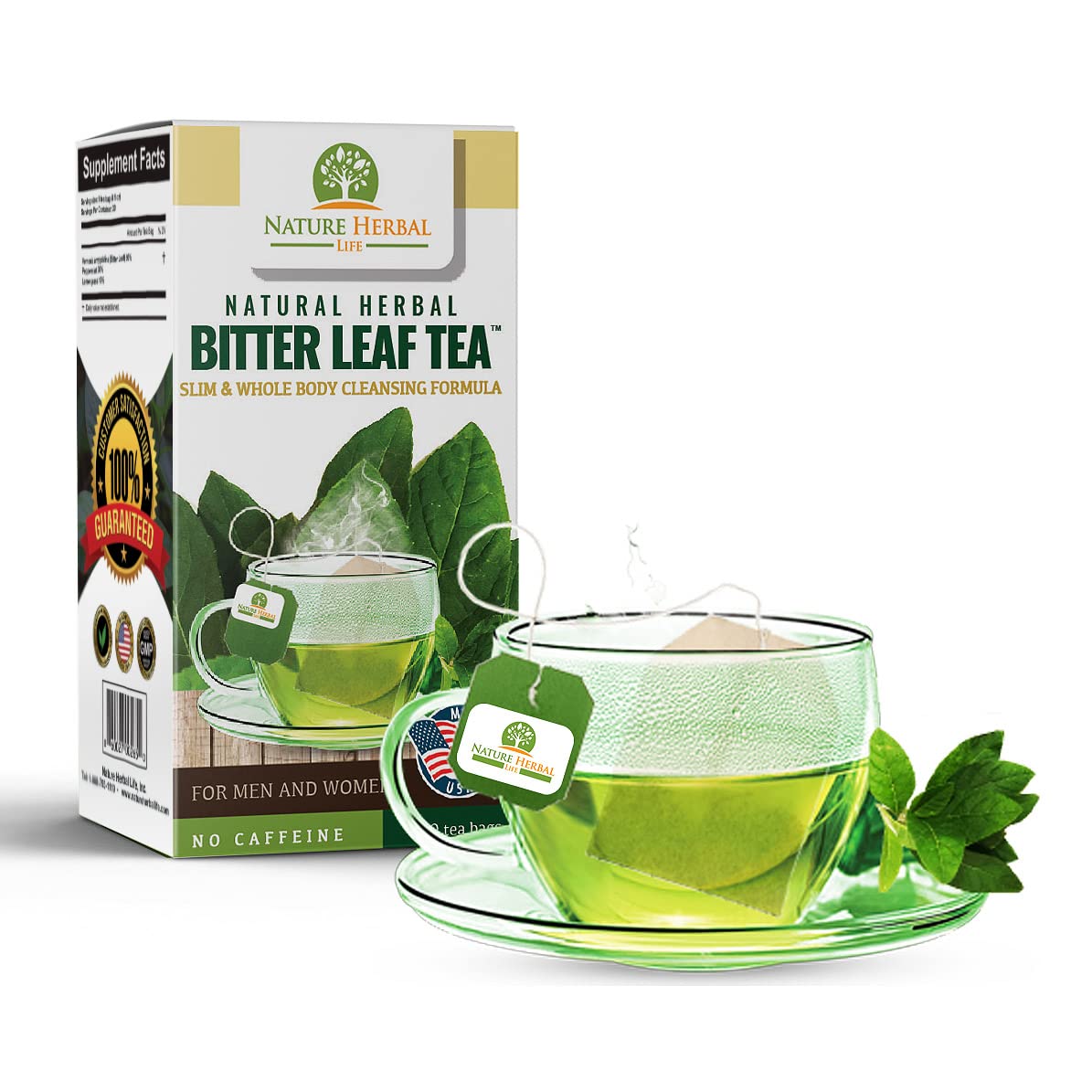 Bitter Leaf Tea. 30 Tea bags. Natural Detox-Immune Booster Tea