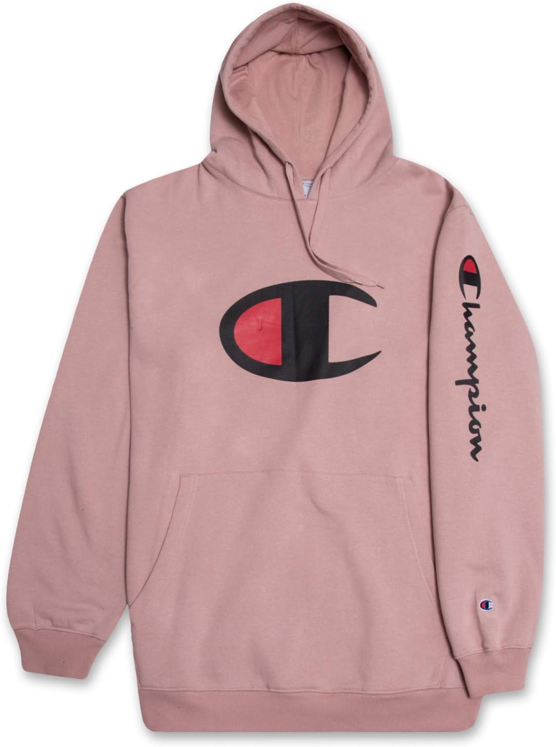 Champion Hoodie for Men Big And Tall Mens Oversized Pullover Fleece Sweatshirt