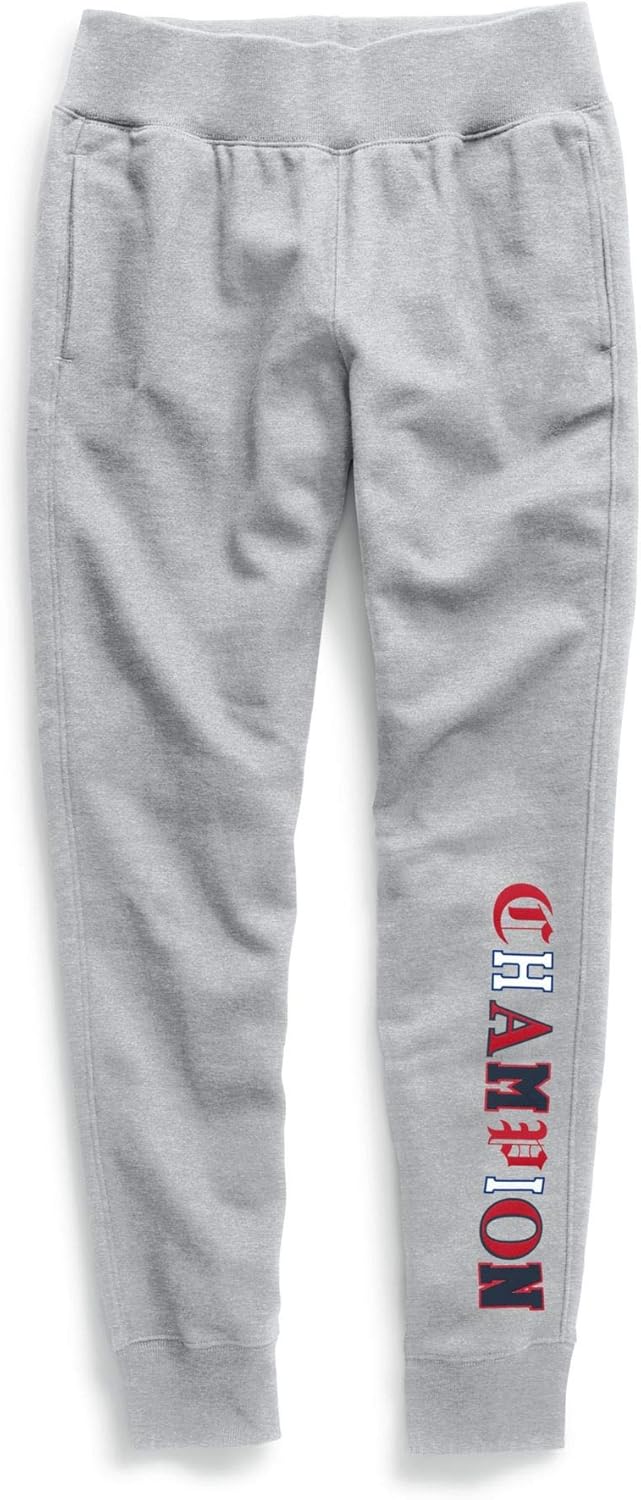 Champion Women’s Reverse Weave Jogger-Old English Lettering