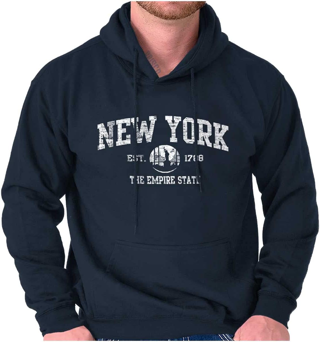 Classic Teaze New York NYC Empire Statue of Liberty Hoodie Sweatshirt Women Men