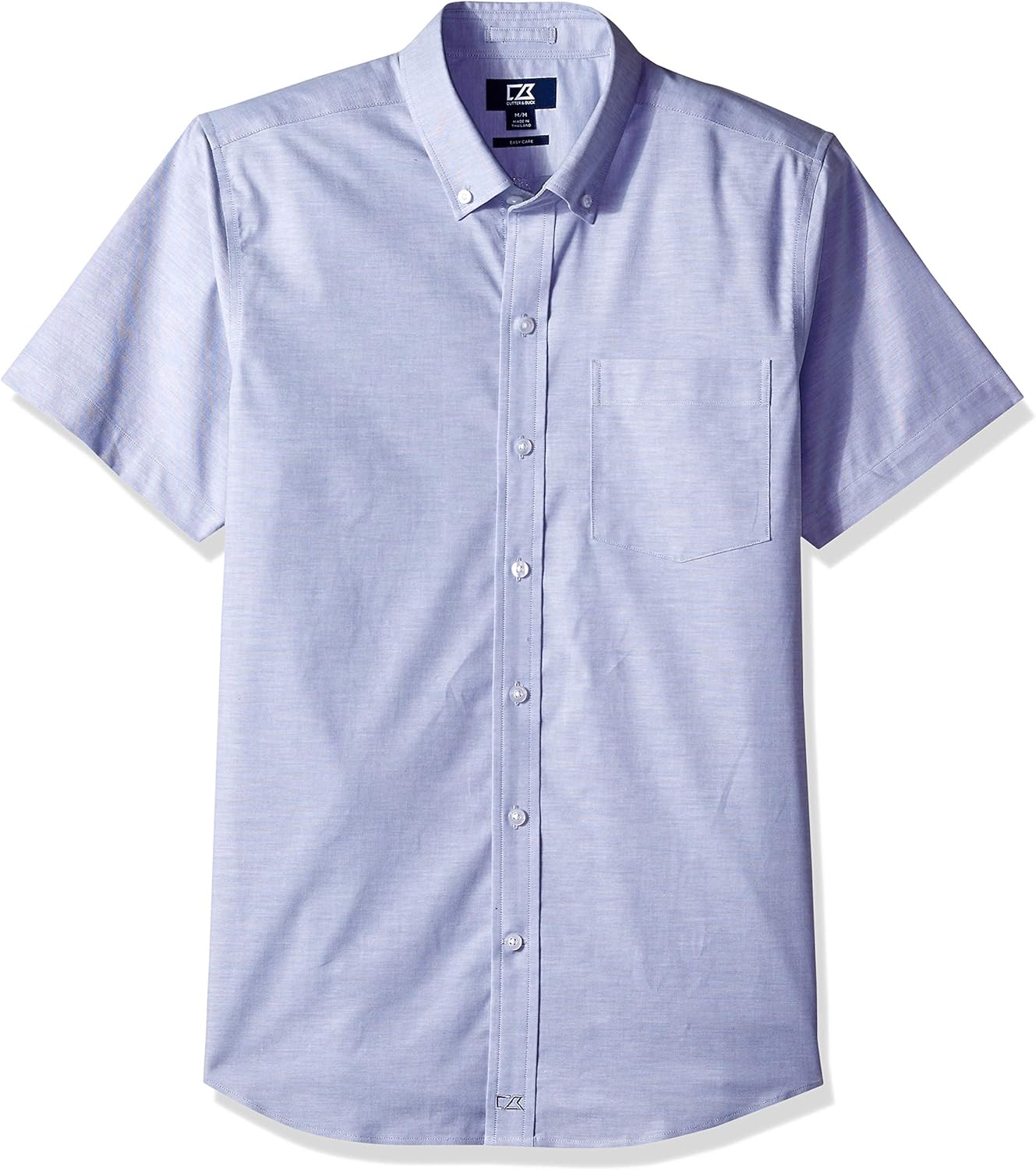 Cutter & Buck Men’s Easy Care Tailored Fit Stretch Oxford Short Sleeve Shirt