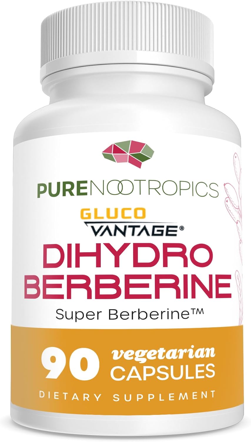 Dihydroberberine (GlucoVantage) 100 mg, 90 Capsules | Super Berberine Supplement