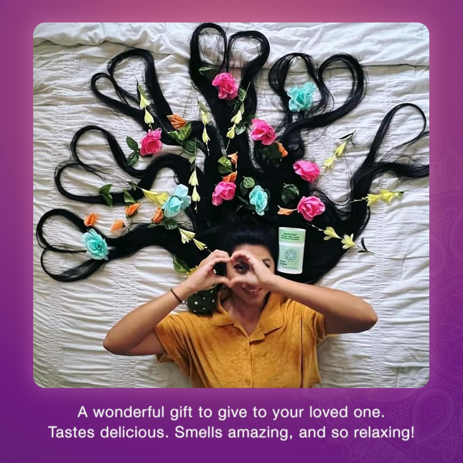 Hibiscus Tea Loose Leaf - Fresh, Organic, & No Caffeine Hibiscus Tea Loose Leaf - Fresh, Organic, & No Caffeine Ayurveda Chakra Teas - Calming Tea for Better Skin & Hair Texture, & Improved Well-Being - Ideal Holistic Gifts for Women & Men by KureTea, 2 oz