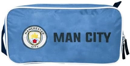 Icon Sports Replacement for Manchester City Official Drawstring Gym Soccer Shoe Bag Shoe Travel Bag