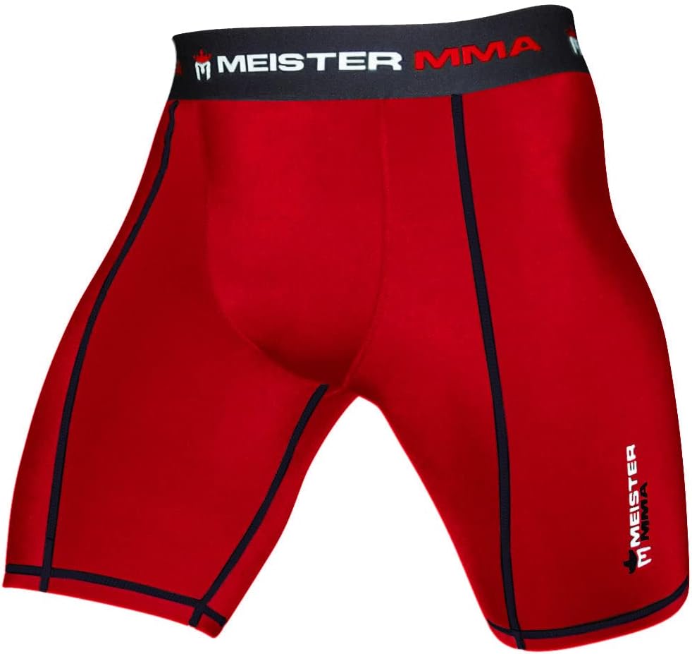 Meister MMA Compression Rush Fight Shorts w/Cup Pocket
