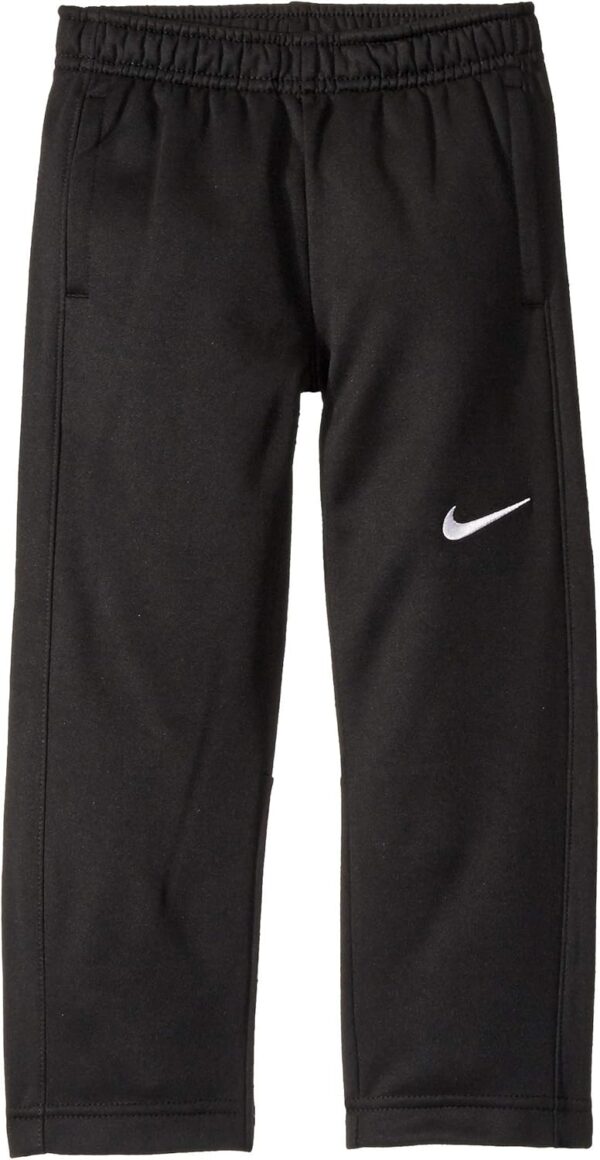 Nike Kids Boy's Therma KO Fleece Pants (Little Kids) Black 7 Little Kids