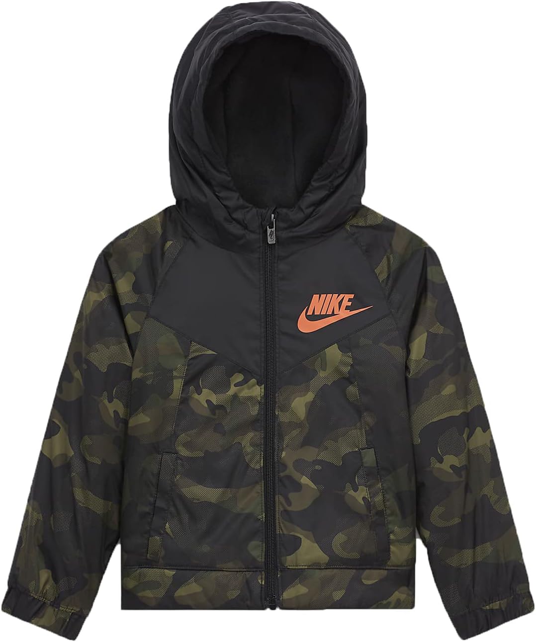 Nike Little Boys Full Zip Windrunner Fleece Hoodie Jacket