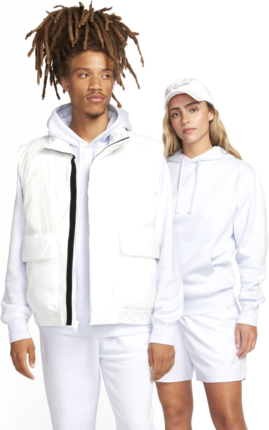 Nike Mens Sportswear Club Fleece Pullover Hoodie (US, Alpha, 3X-Large, Regular, Regular, Football Grey/Football Grey/White)