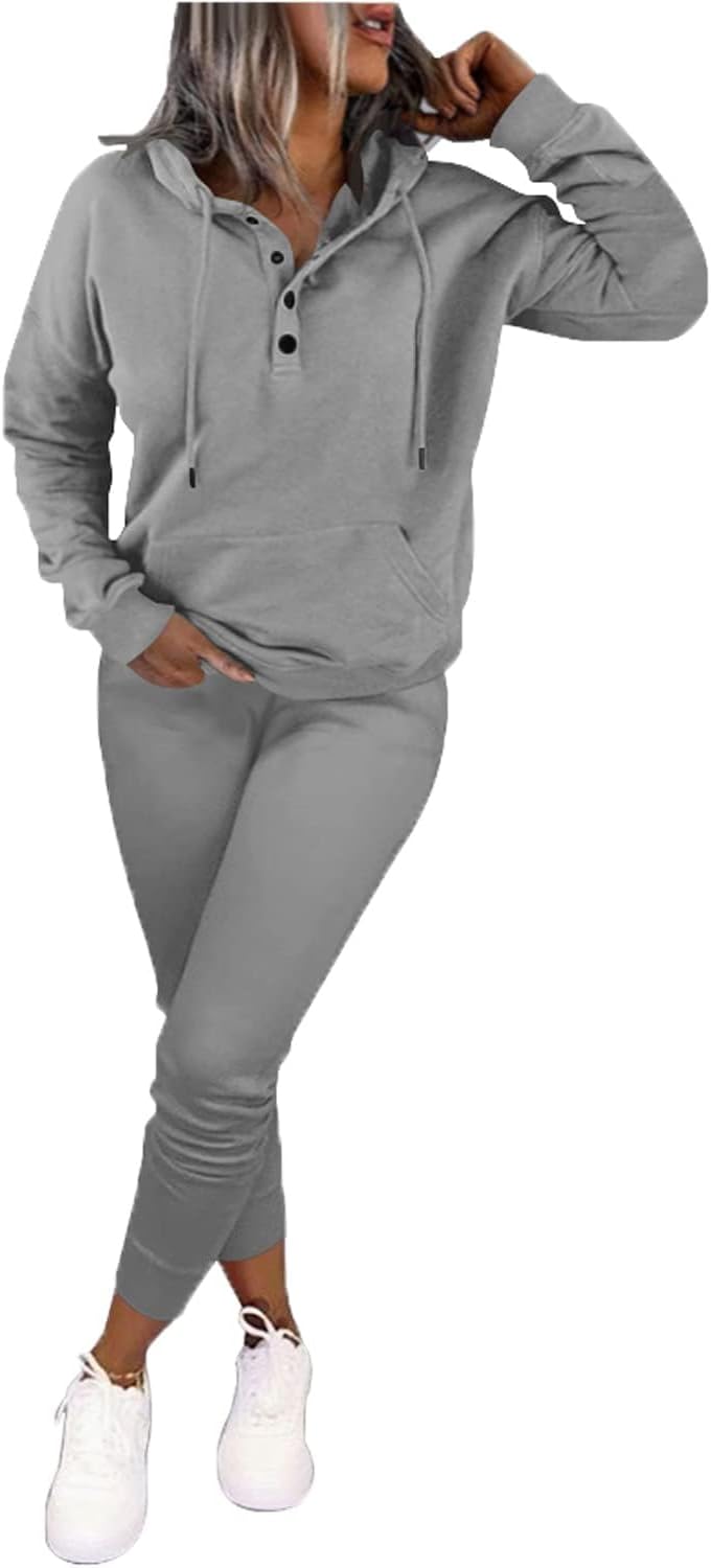 Nimsruc Two Piece Outfits For Women Jogging Suits Casual Sweatsuits Jogger