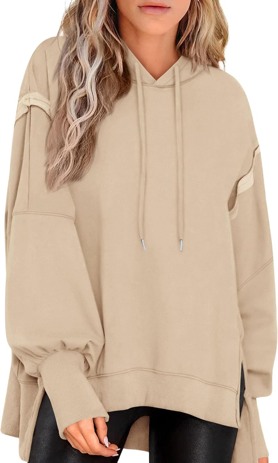 PRETTYGARDEN Womens Oversized Hoodie 2024 Fall Sweatshirt Long Sleeve Loose Trendy Outfits Casual Cute Pullover Tops