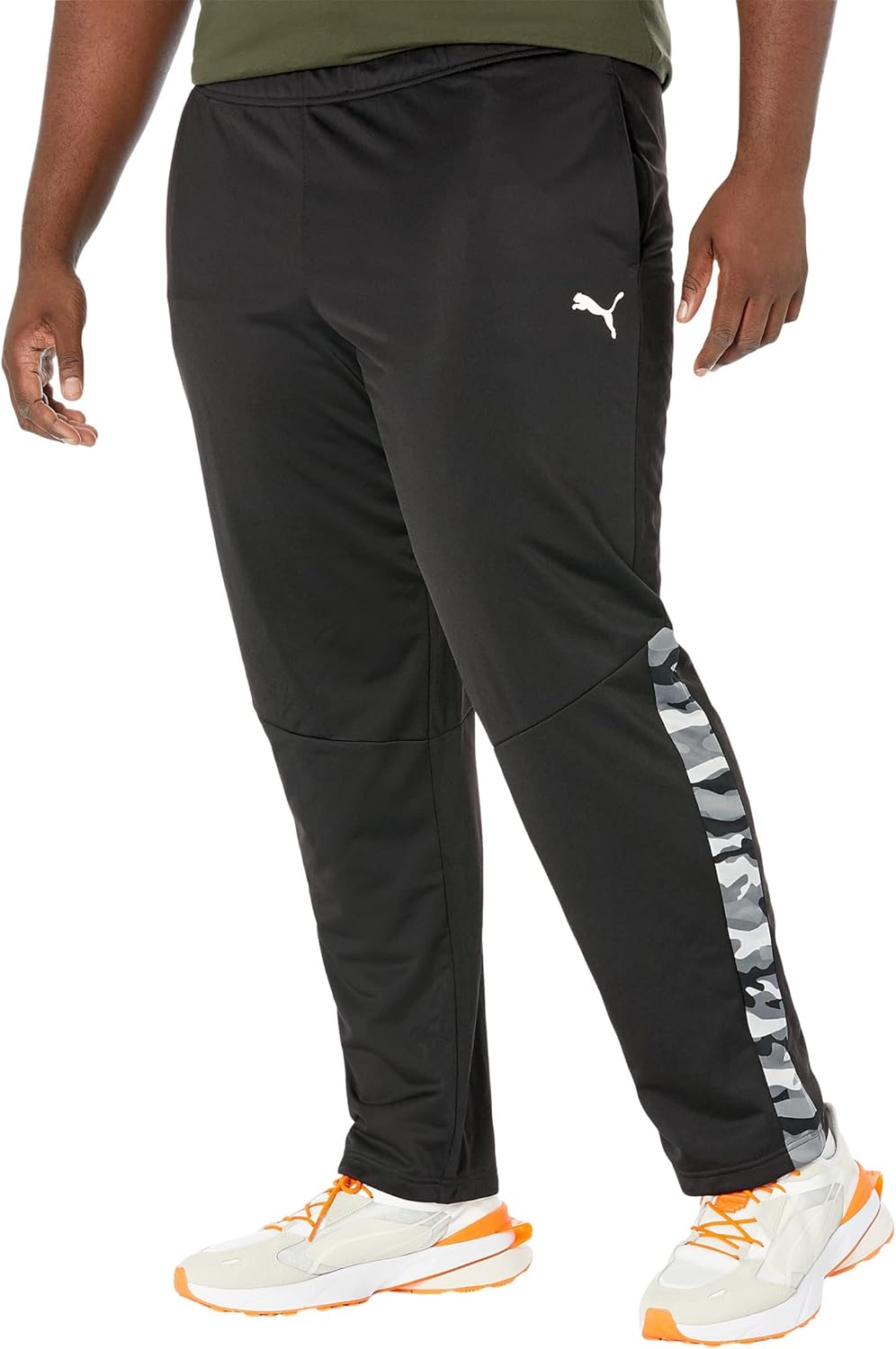 PUMA Men’s Camo Blocked Contrast Pants