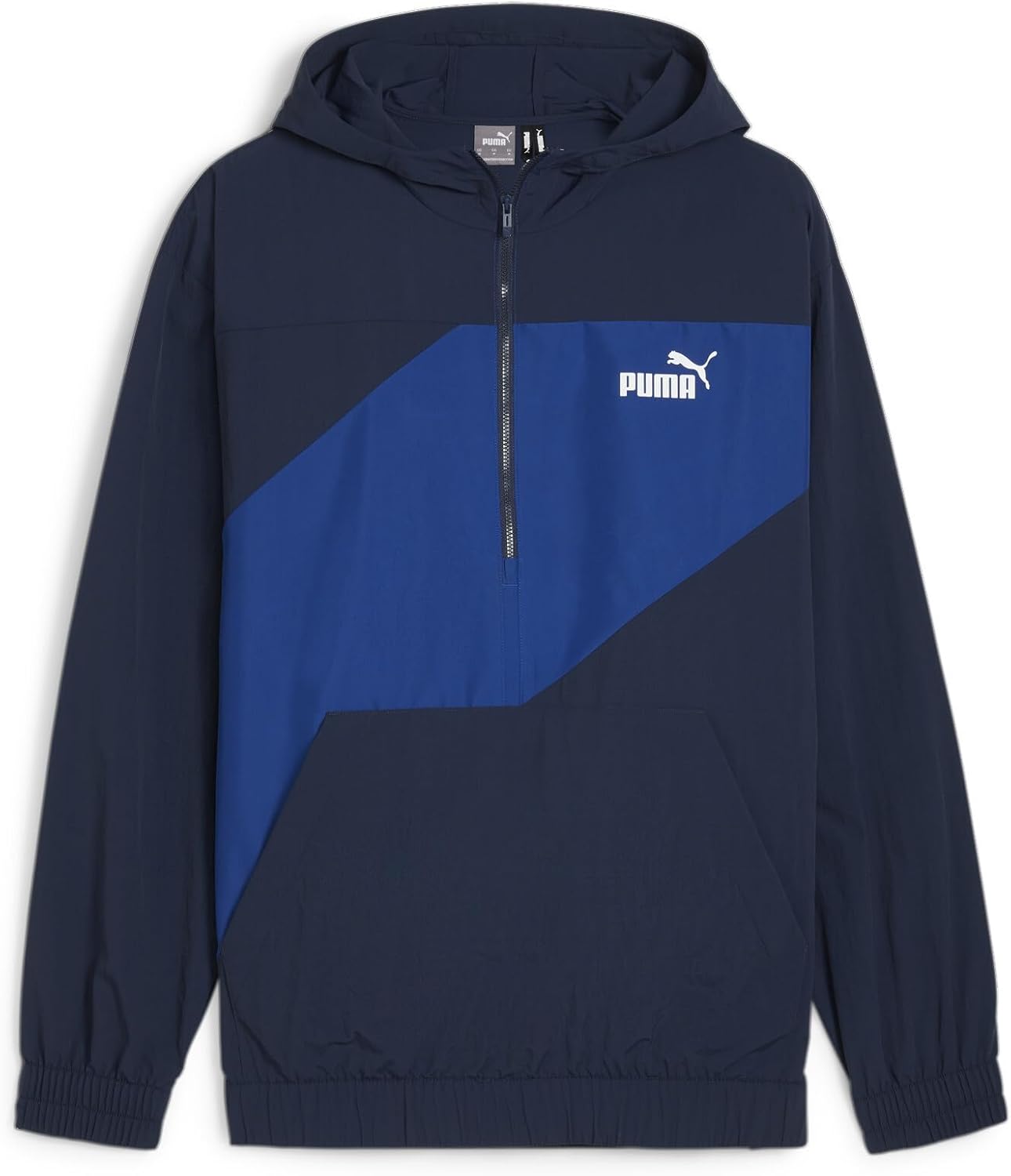 PUMA Men’s Power Hooded 1/2 Zip Windbreaker