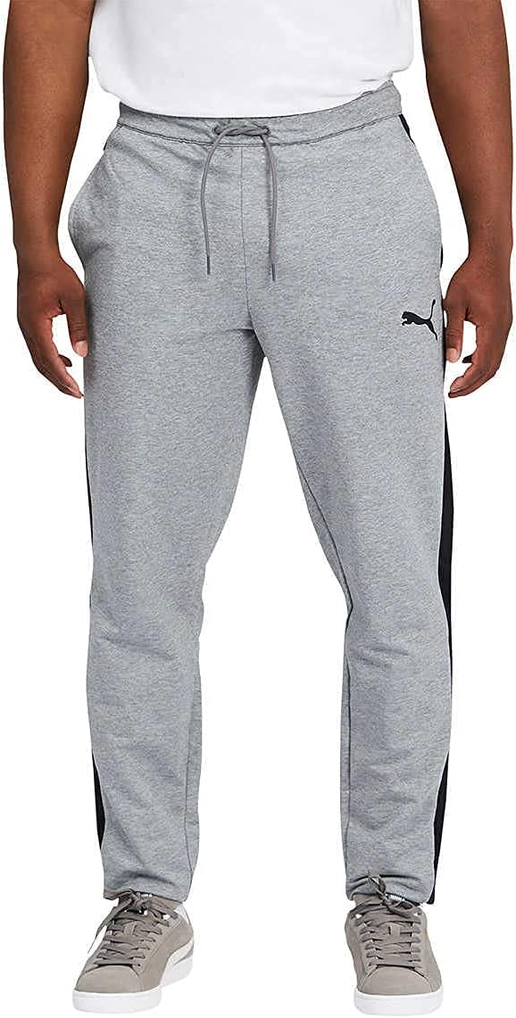 PUMA Men’s Training Pant (Gray, Medium)