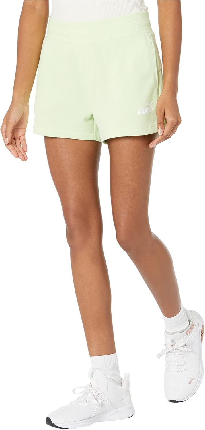 PUMA Women’s Essentials 4″ Sweat Shorts (Available in Plus Sizes)