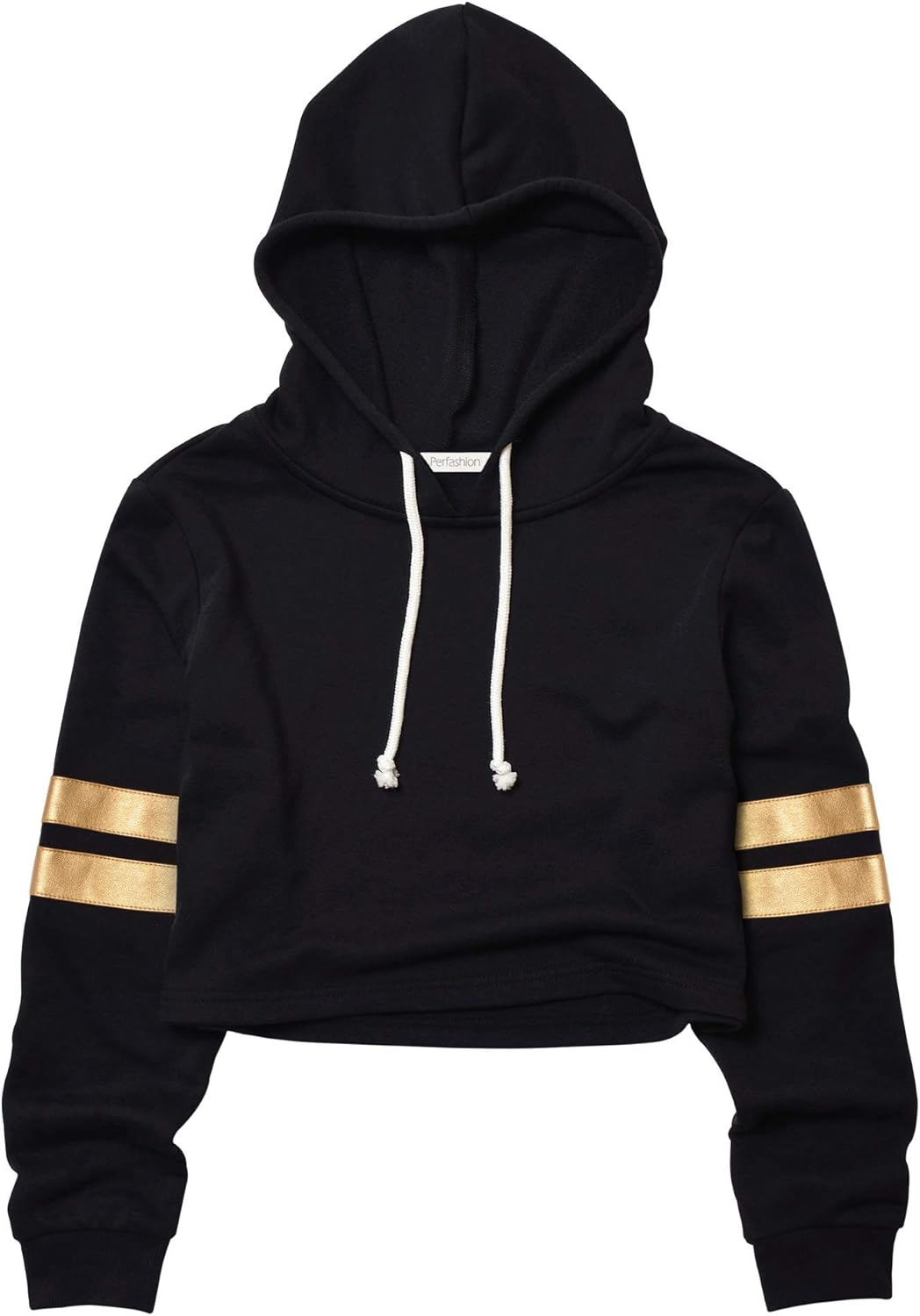 Perfashion Women Sweatshirt Crop Top Hoodie Long Sleeve Sweatshirts