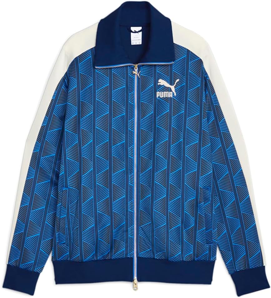 Puma Mens The Neverworn Ii T7 Athletic Outerwear Casual – Blue