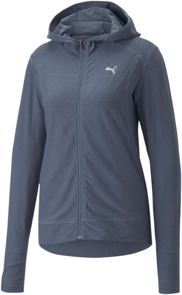 Puma Womens Cloudspun Jacket Training Coats Jackets Outerwear – Blue