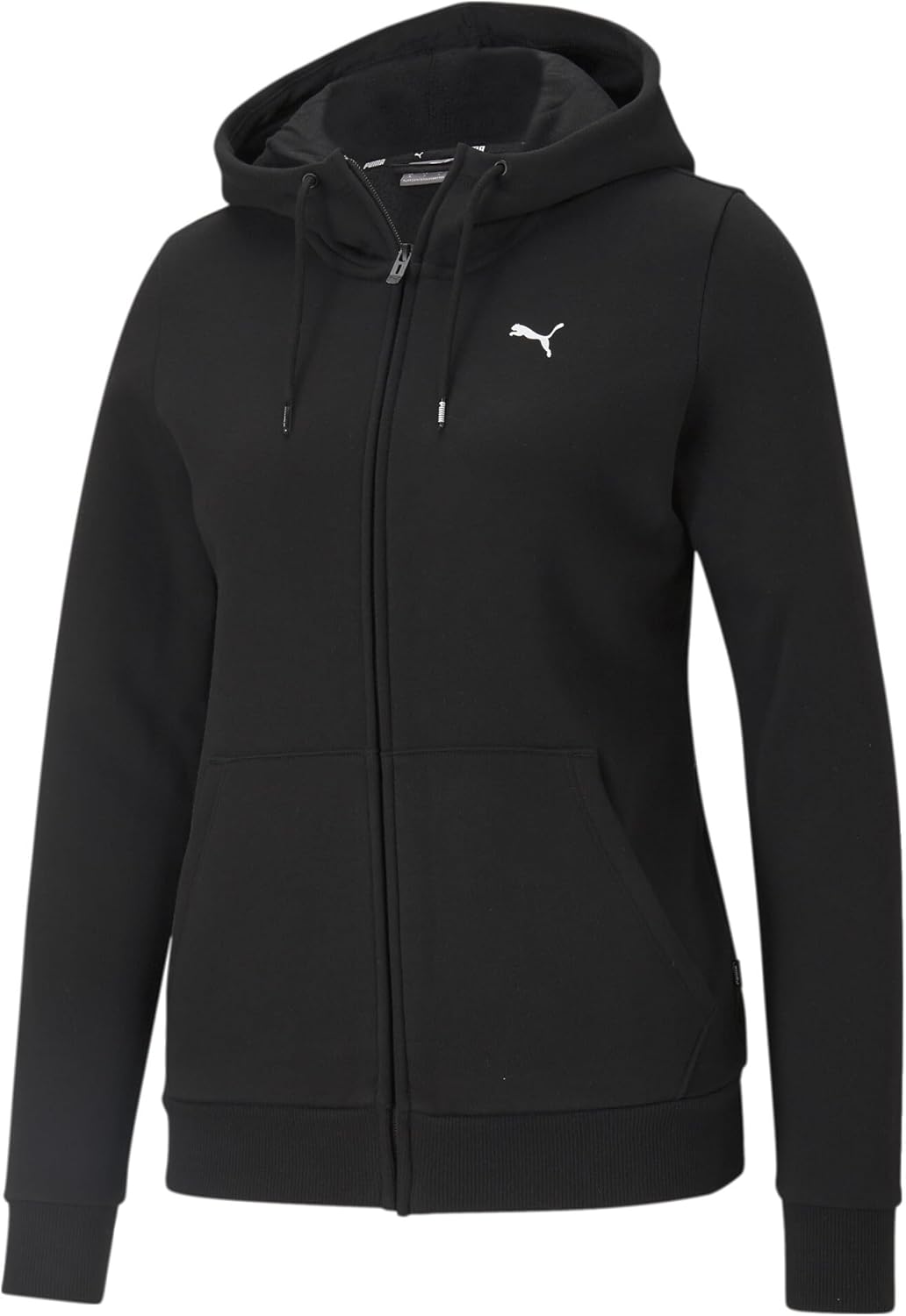 Puma Women’s Ess Small Logo Full-Zip Hoodie Fl Sweat