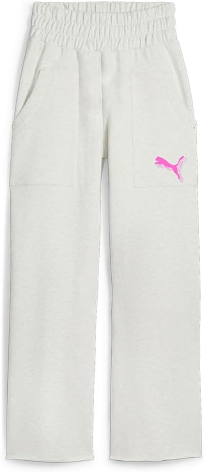 Puma Womens Game Love Heartbreak Sweatpants Casual Drawstring – Grey