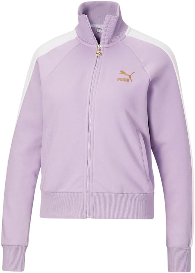 Puma Womens Iwd Cb T7 Athletic Outerwear Casual – Purple