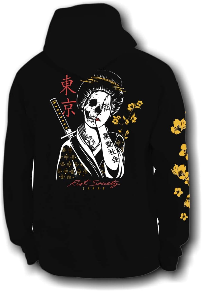 Riot Society Men’s Graphic or Embroidered Hoodie Hooded Sweatshirt
