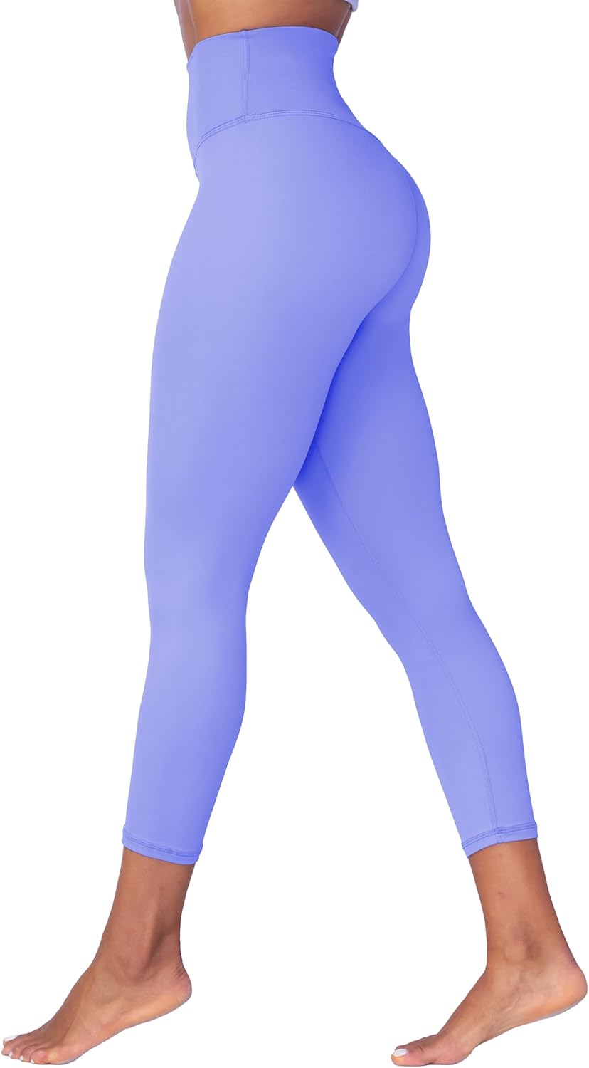 Sunzel Sunzfly Capri Leggings for Women, High Waisted Yoga Pants with Tummy Control for Workout Running Gym