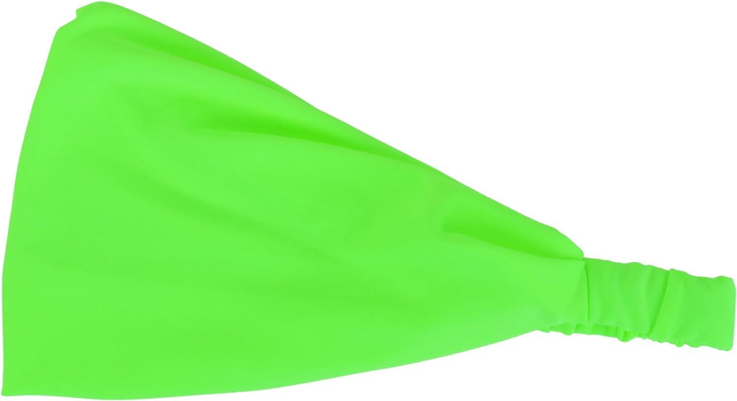 Wide Neon Headwrap Fabric for Fashion and Exercise