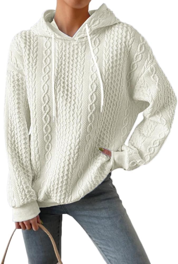 Women’s Hoodie Fashion Warm Sweatshirt Casual Loose Hooded Oversized Outerwear