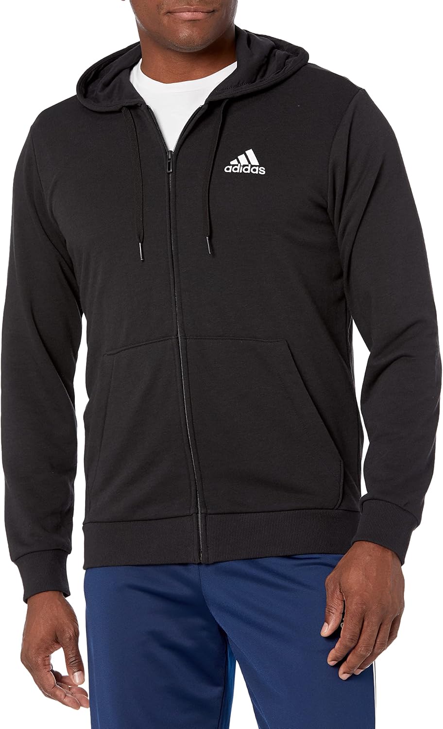 adidas Men’s Essentials French Terry Big Logo Track Jacket