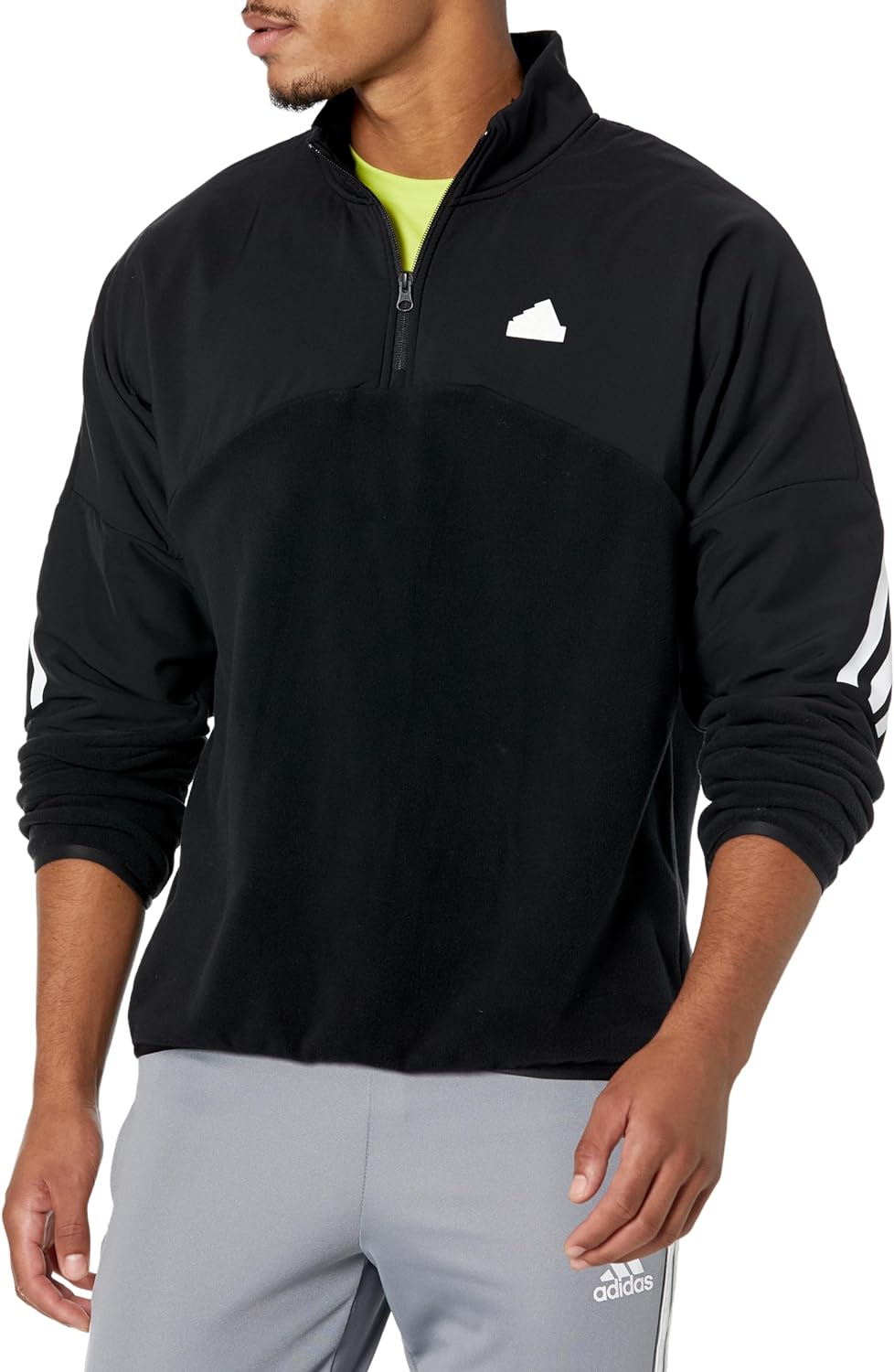 adidas Men’s Future Icon 3-Stripes Quarter-Zip