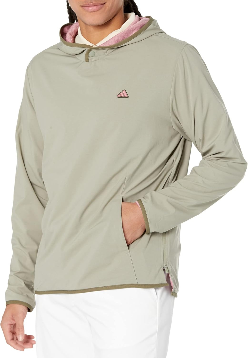 adidas Men’s Go-to Lightweight Wind Golf Hoodie