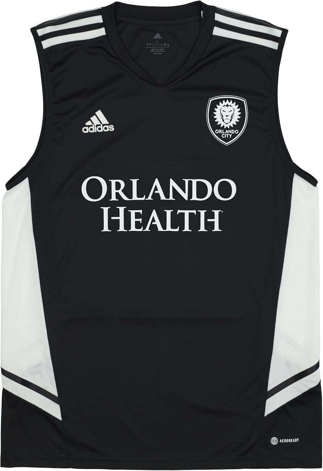 adidas Mens Orlando City CON22 MLS – Major League Soccer Sleeveless Jersey