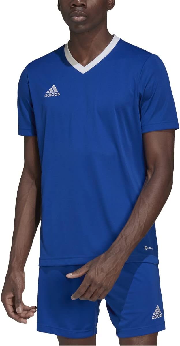 adidas Men’s Size Entrada 22 Jersey, Team Royal Blue, Large/Tall
