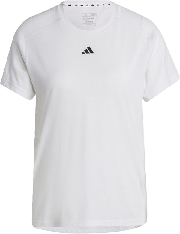 adidas Women's Aeroready Train Essentials Minimal Branding Crewneck T-Shirt