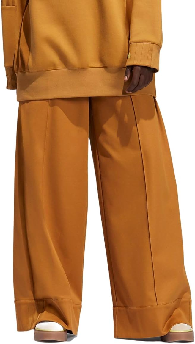 adidas Womens Ivy Park Casual Wide Leg Pants, Brown, Small