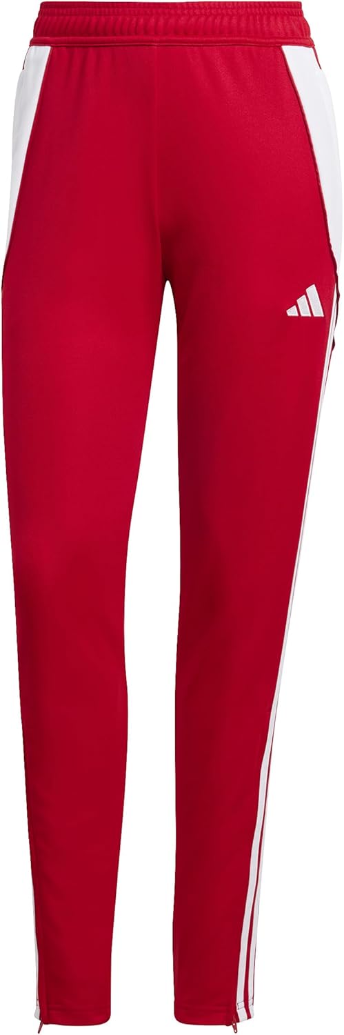 adidas Women’s Tiro 24 Training Pants, Team Power Red/White