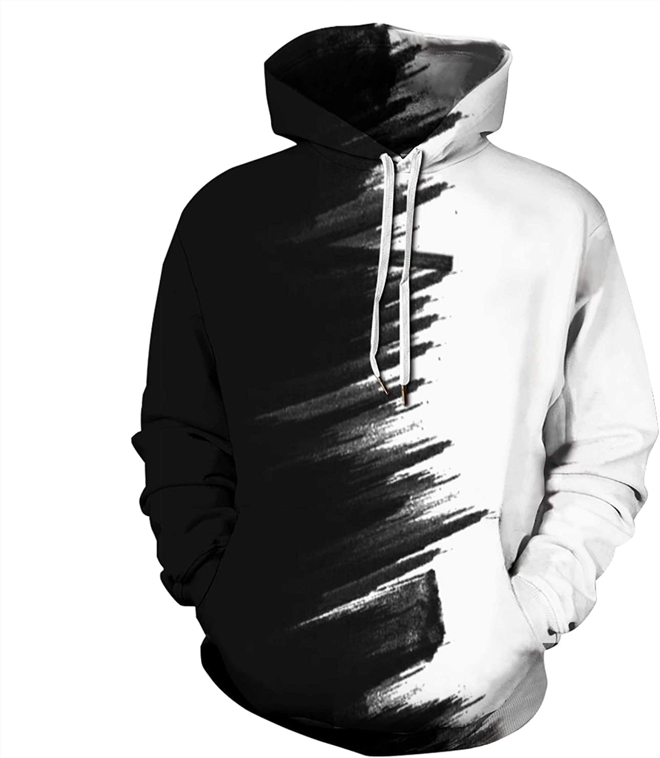 sanatty Unisex Hoodies 3D Print Galaxy Pullover Hooded Sweatshirt Hoodies with Big Pockets for Teen Men, Teen Boy, Women