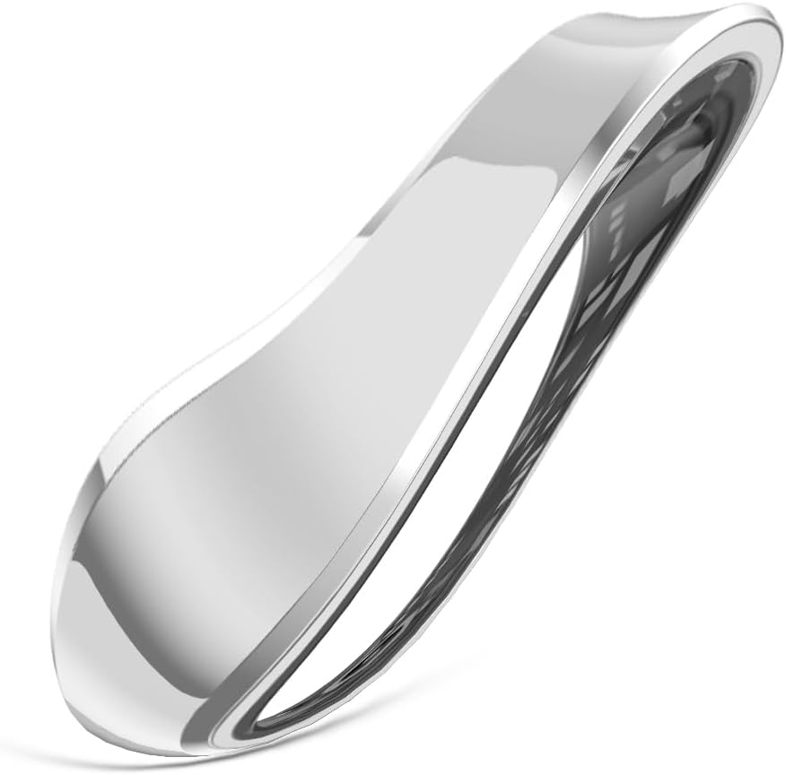 2024 New Smart Ring Health Tracker for Men Women – Bluetooth 5.0 IP68 Waterproof, Shake to Take Photos Health Sleep Heart Rate Blood Oxygen Tracker, Utra Battery Life, No charging case, Silver 8#