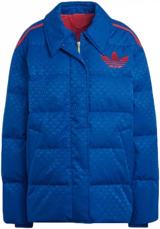 ADIDAS womens Adicolor Heritage Now Monogram Puffer Jacket