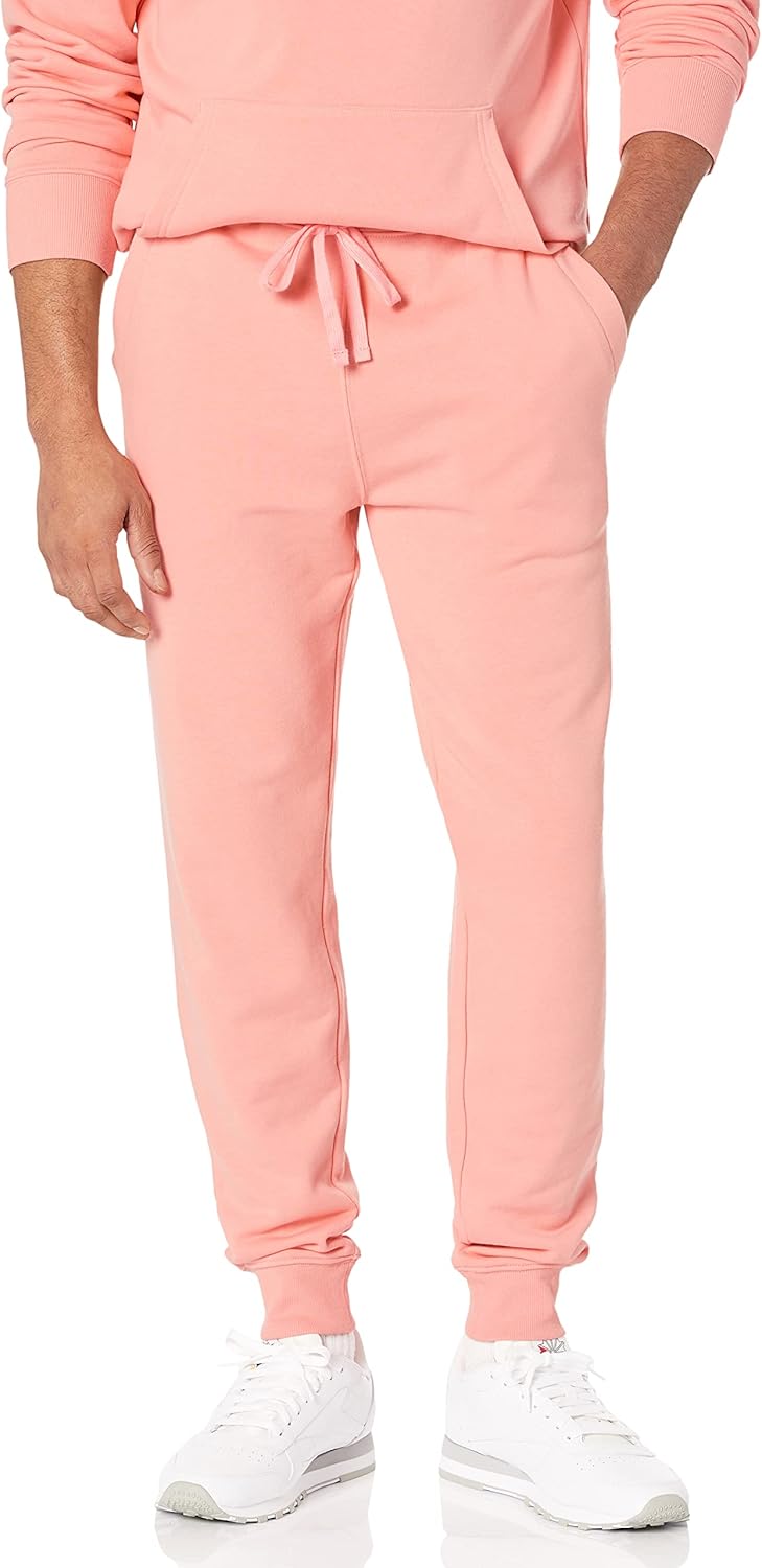 Amazon Essentials Men’s Lightweight French Terry Jogger Pant (Available in Big & Tall)