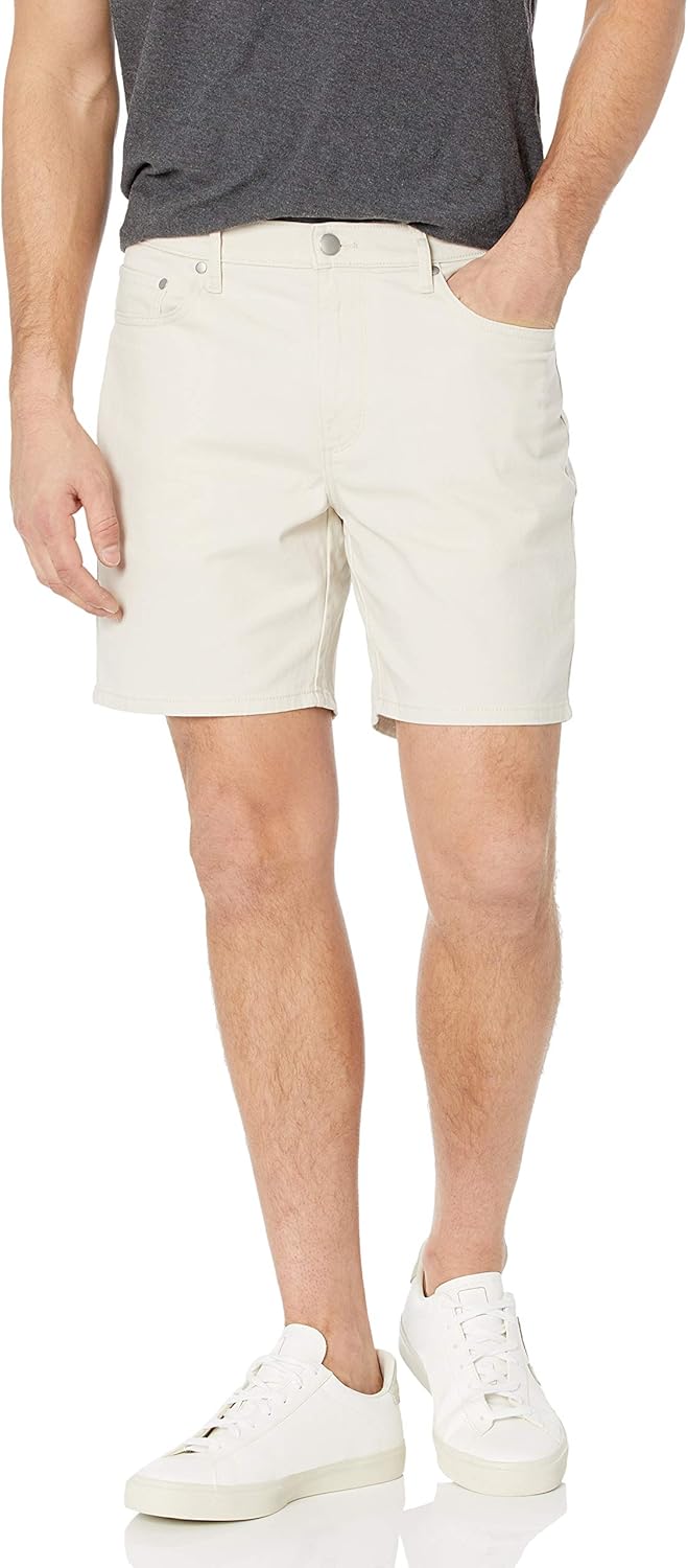Amazon Essentials Men’s Slim-Fit 7″ Inseam Stretch 5-Pocket Short