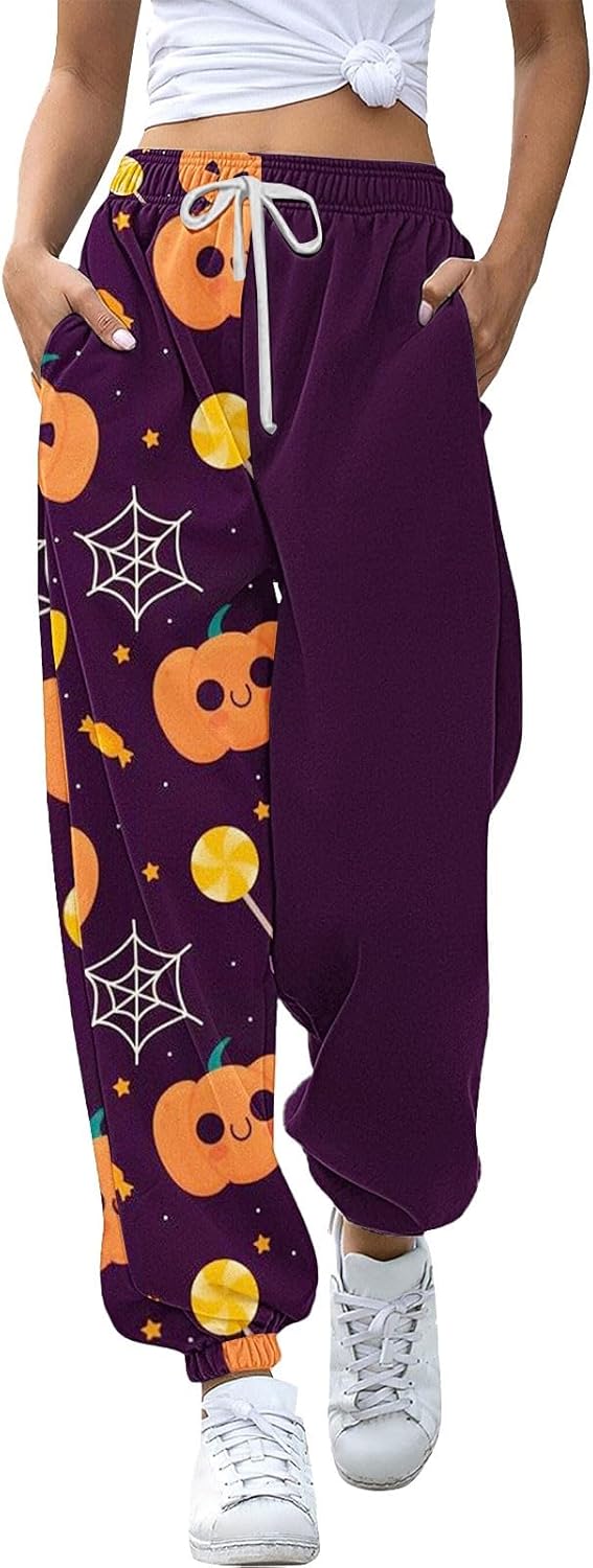 Baggy Joggers for Women Joggers Pants Workout High Waisted Yoga Pants with Pockets Womens Baggy Pants Baggy