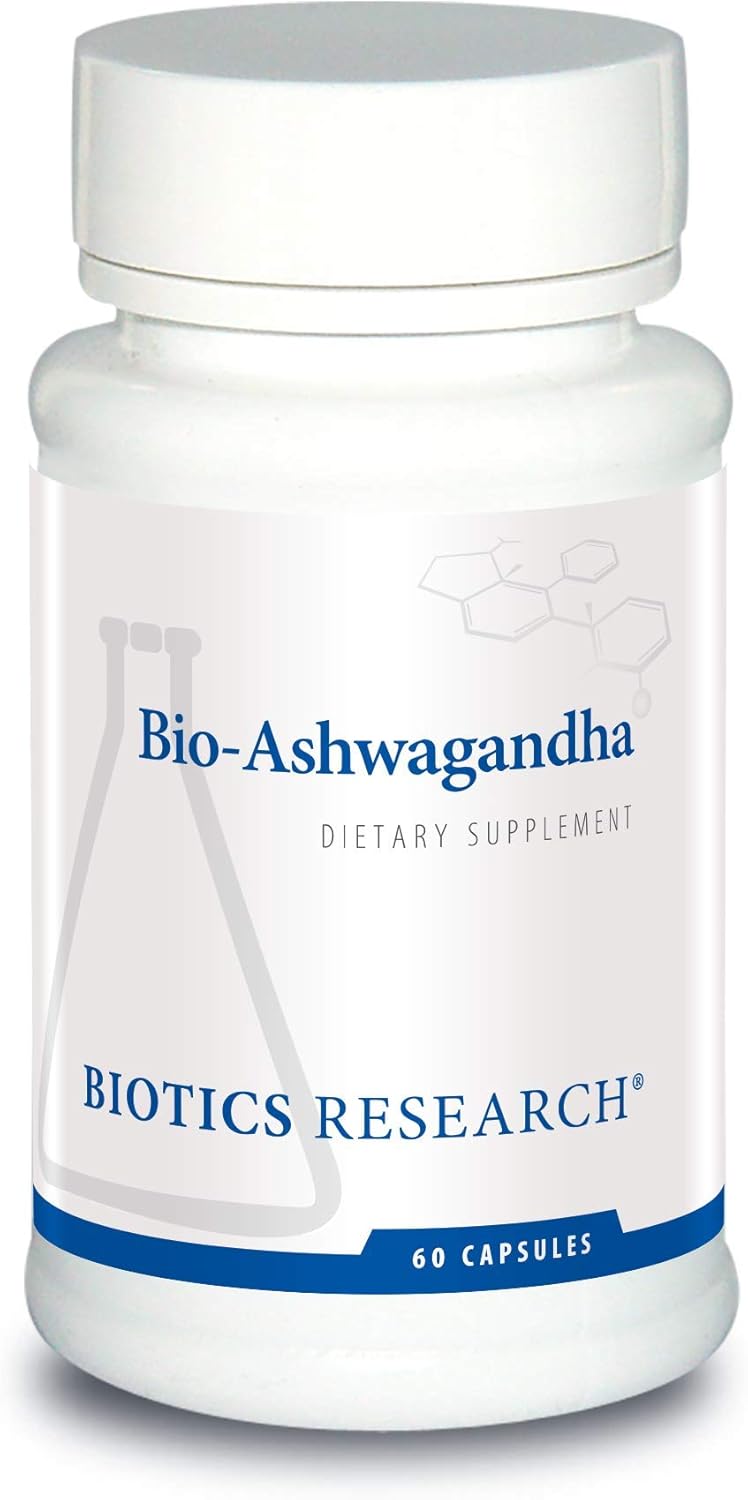 Biotics Research Bio Ashwagandha 300 Ashwagandha Root, Adaptogenic Herb, Promotes Relaxation Response, Healthy Adrenal, Cognitive and Immune System Function, Brain Health, Women’s Health 60 Capsules