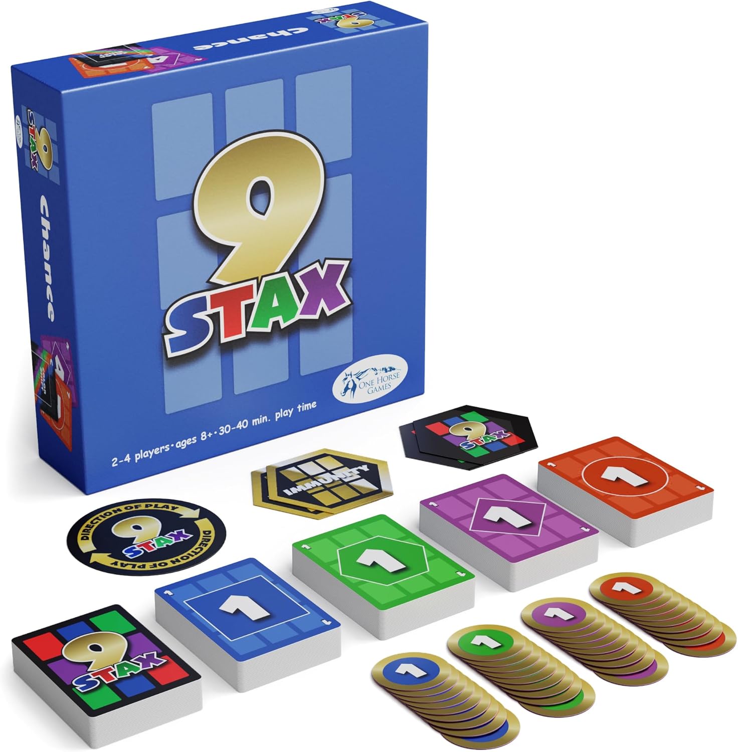Card Game – Family-Friendly Card Game – Fun for Kids, Teens & Adults – Ideal for 2-4 Players – for Game Night, Family Night, Parties! (Base Game)……