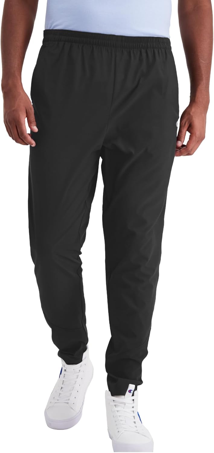 Champion Men’s Pants, Sport Pants, Lightweight, Moisture Wicking, Athletic Pants For Men, 30.5