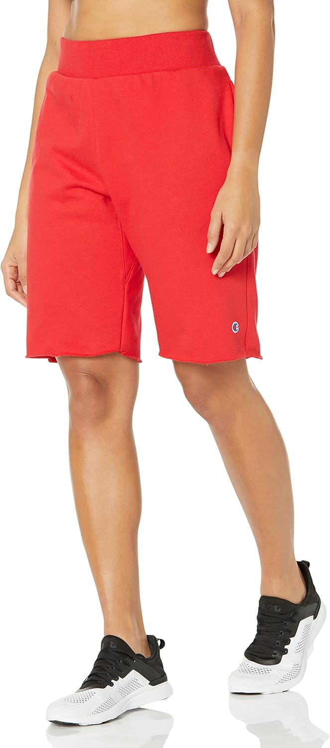 Champion Men’s Reverse Weave Fleece Cut Off Shorts, 7″ Inseam